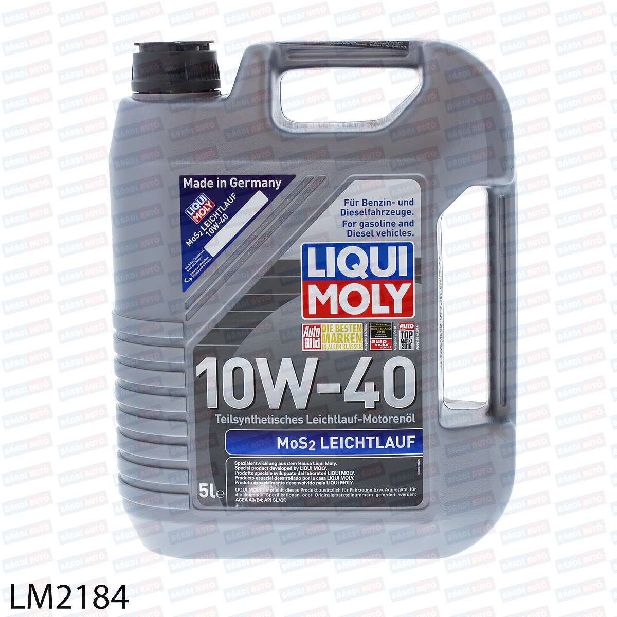 Ulei motor Liqui Moly MoS2 10W-40 5L