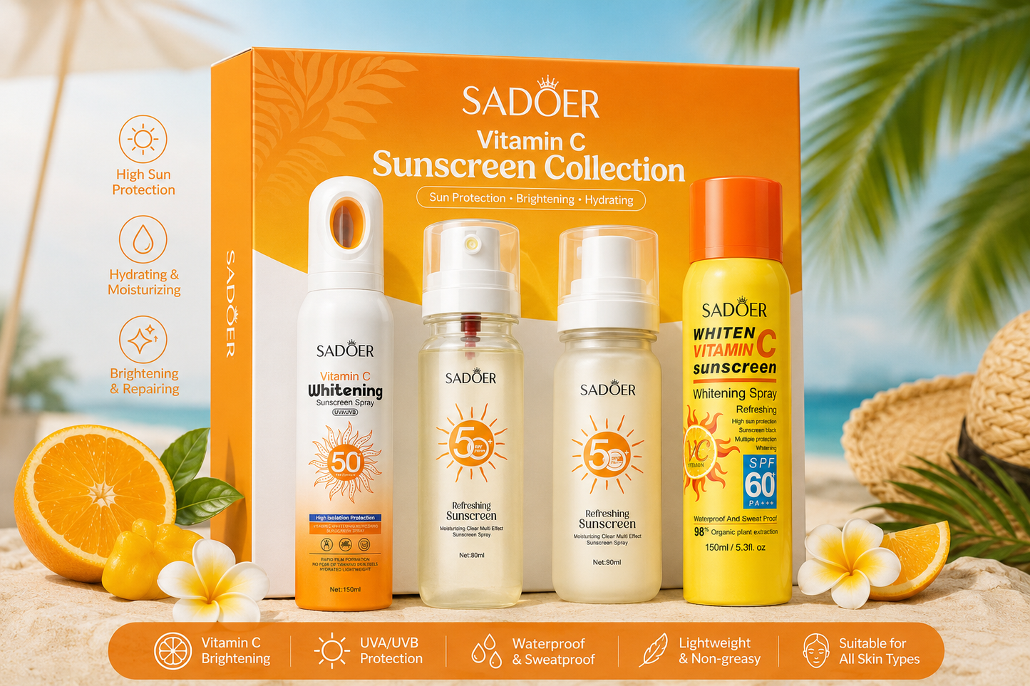 Pachet Promo SADOER - Protecție Solară Completă