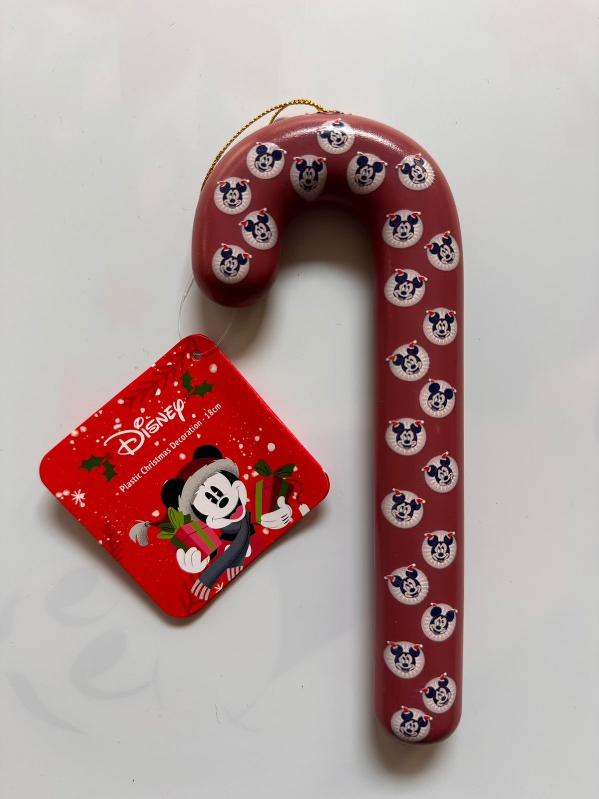 Decorațiune de Crăciun Disney în formă de acadea – 18 cm