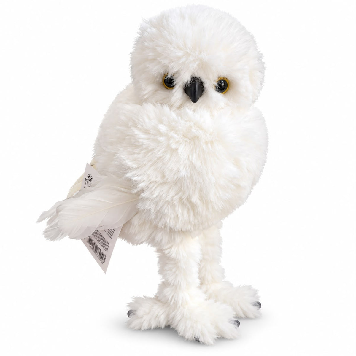 Ornament suspendabil de Crăciun – Bufniță alb-bej 24 cm