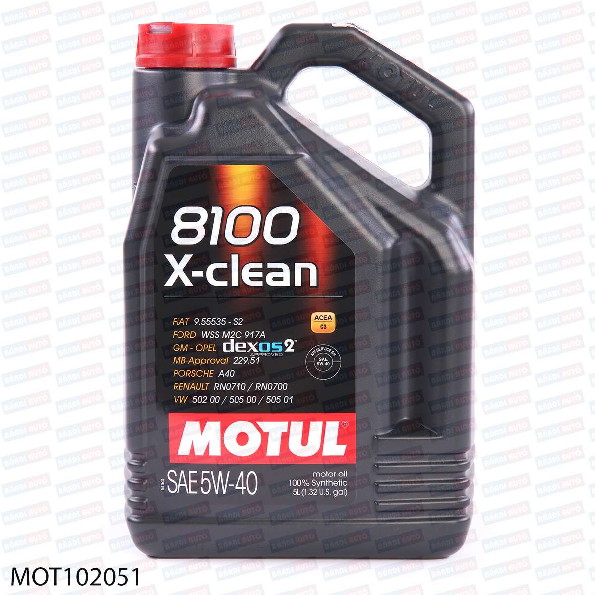 Ulei motor Motul 8100 X-CLEAN 5W-40 5L