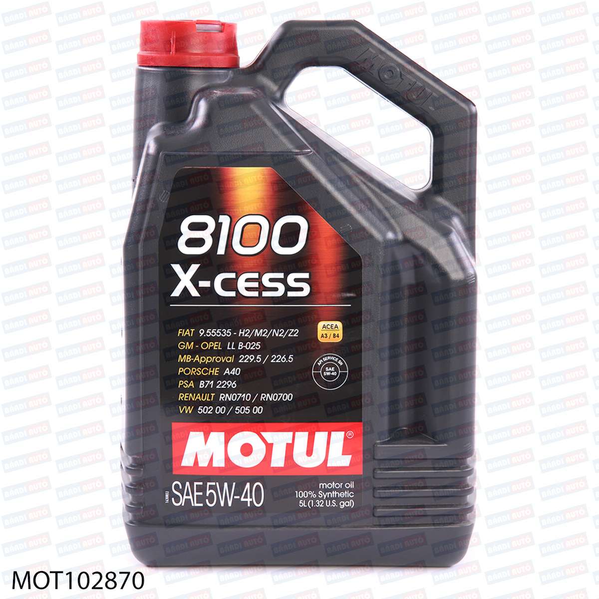 Ulei motor Motul 8100 X-CESS 5W-40 5L
