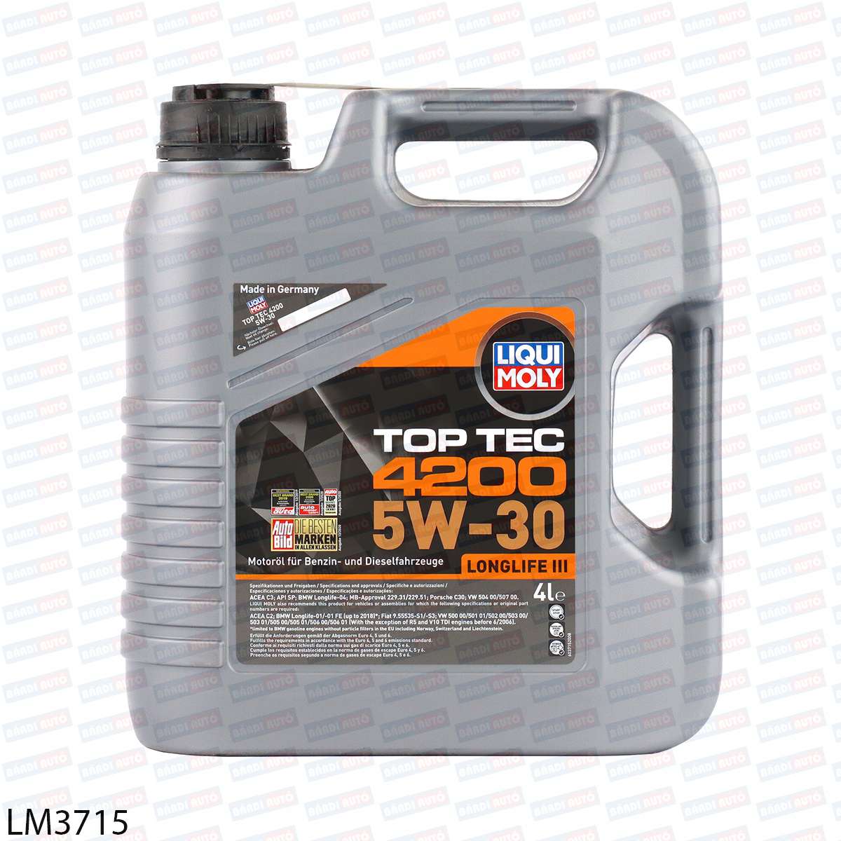 Ulei motor Liqui Moly TOP TEC 4200 5W-30 4L