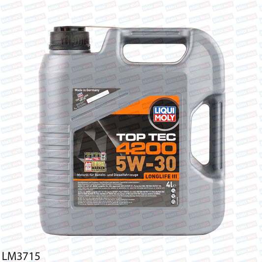 Ulei motor Liqui Moly TOP TEC 4200 5W-30 4L