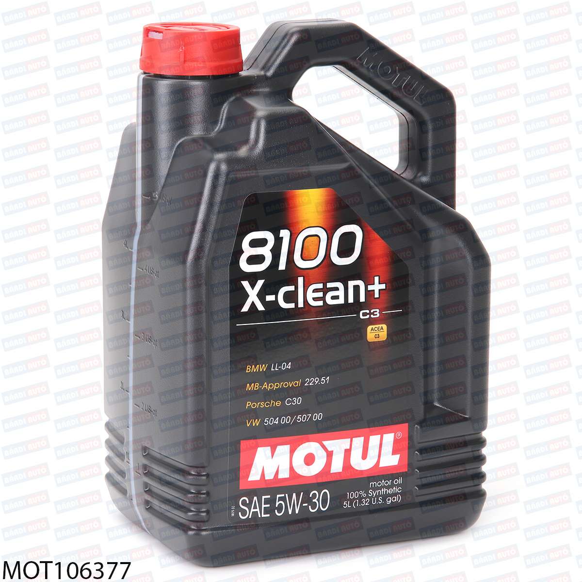 Ulei motor Motul 8100 X-CLEAN+ 5W-30 5l
