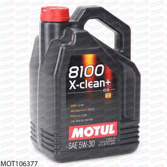 Ulei motor Motul 8100 X-CLEAN+ 5W-30 5l