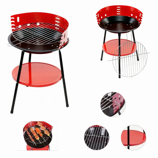 Gratar pe Carbuni 36cm Rotund, Portabil