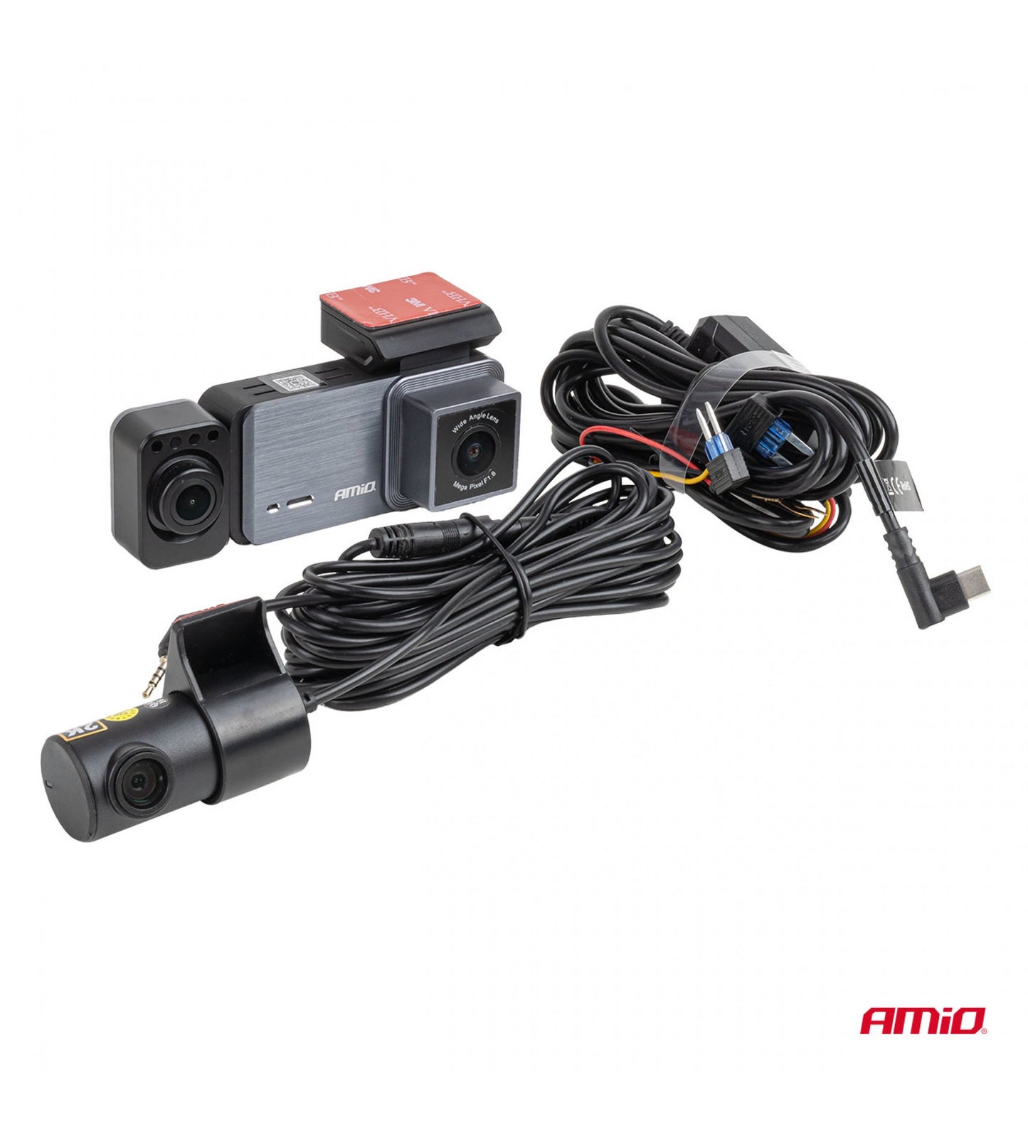 DVR auto 4K + 1K + 2K WLAN WIFI UHD 512 GB