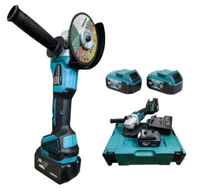 Polizor Unghiular Flex Profesional fara fir, cu 2 acumulatori de 48v