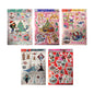 Set 5x Autocolante de Crăciun pentru geam – Gabby, Paw Patrol, Stitch, Frozen și L.O.L.