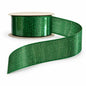 Panglică decorativă verde metalizată – 270 cm