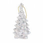 Decorațiune pentru brad – Brăduț transparent cu sclipici 10cm