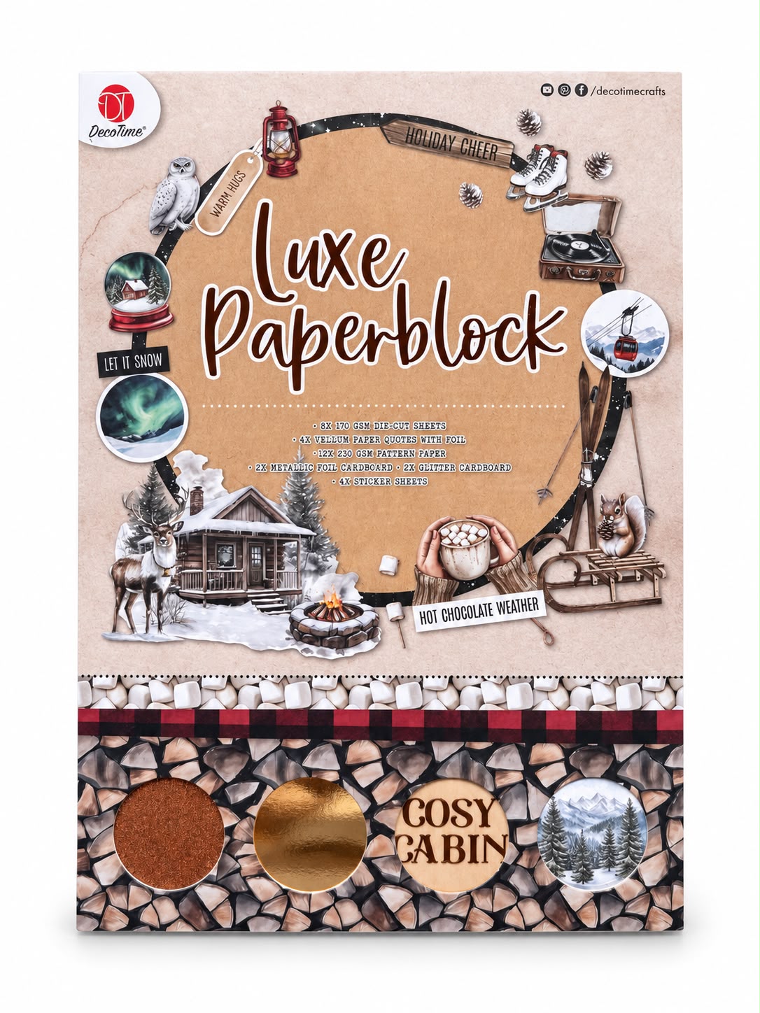 Bloc creativ Luxe Paperblock A4 – 32 coli