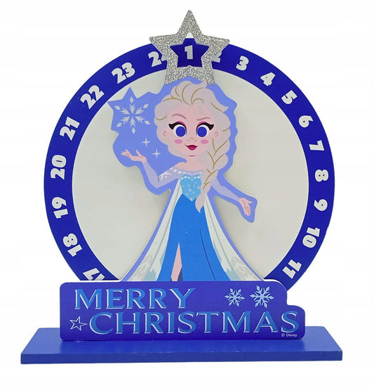 Calendar decorativ de Crăciun Disney Frozen 30 cm