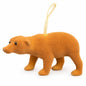 Ornament suspendabil de Crăciun – Urs maro 5,5 cm