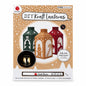 Set creativ DIY – felinare decorative de iarnă
