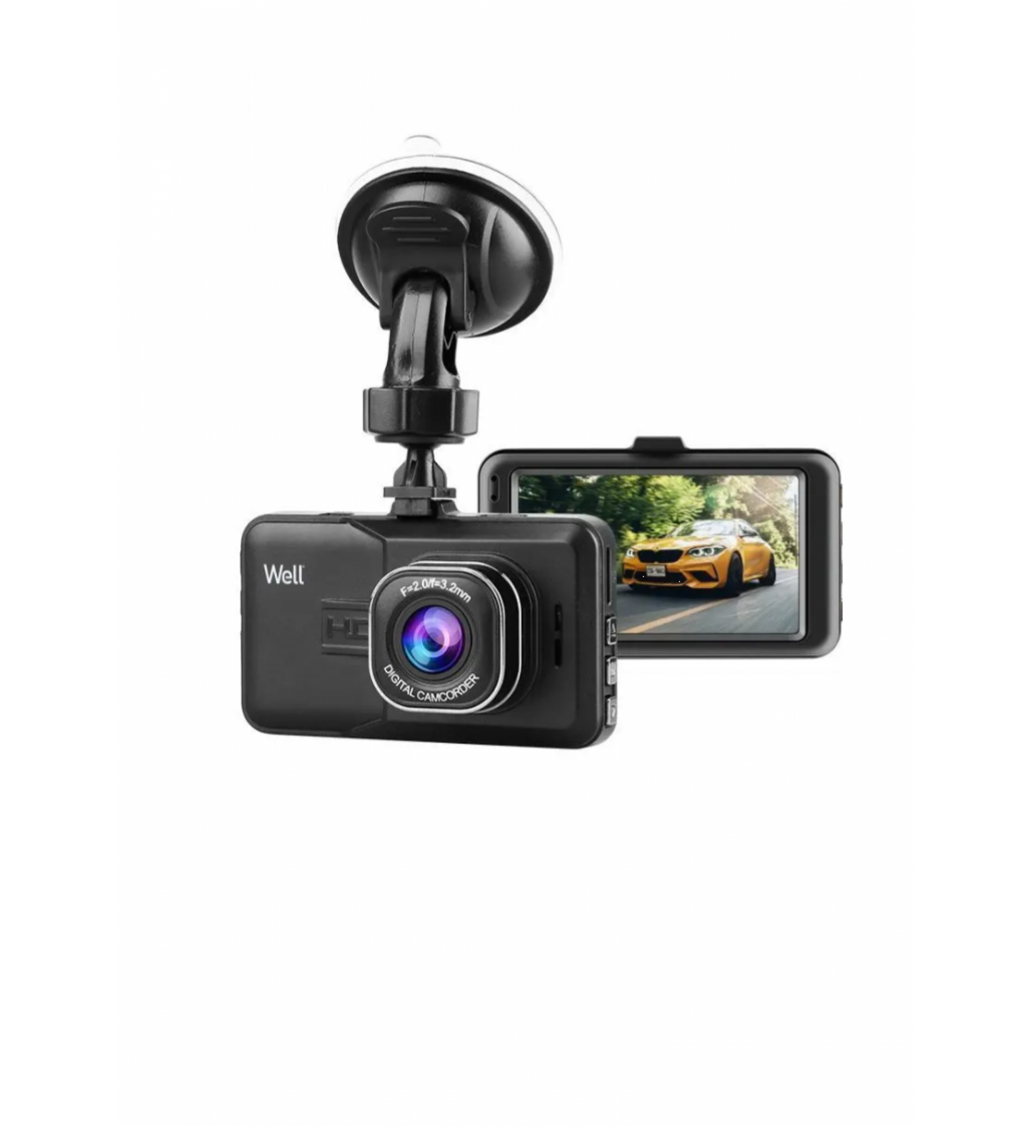 Camera auto Well Trace 1080p FHD, 720p, ecran 3"