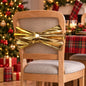 Fundă decorativă pentru scaun – Auriu 37-52 cm