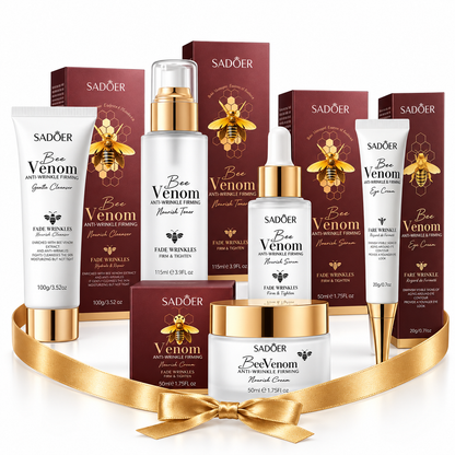 Set complet îngrijire ten SADOER Bee Venom