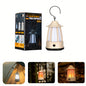 Lampa LED 15x8cm Felinar Portabil Multifunctional, Lumina Alb Rece/Cald Incarcare prin Acumulator