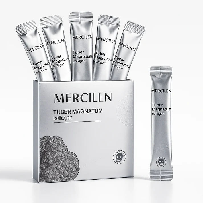 Set măști faciale de noapte MERCILEN – Sleeping Mask și Tuber Magnatum Collagen