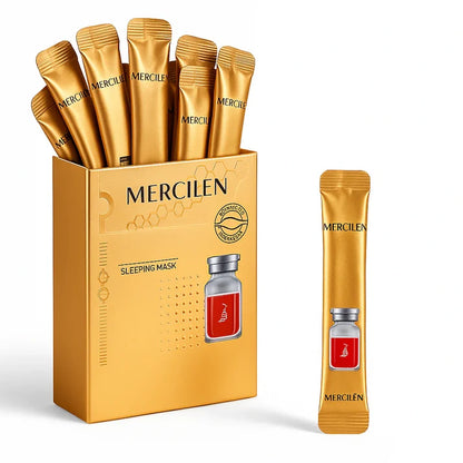 Set măști faciale de noapte MERCILEN – Sleeping Mask și Tuber Magnatum Collagen