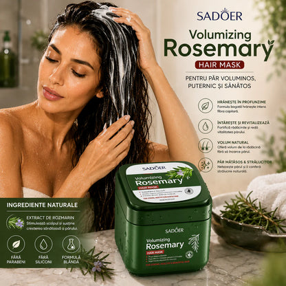 SADOER Mască de păr cu rozmarin 500 g