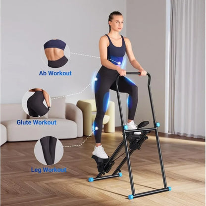 Stepper vertical fitness, MERACH, alb-roz (MR-2438)
