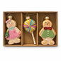 Set 3 ornamente de Crăciun – Turtă dulce și acadea