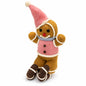 Figurină decorativă Turtă Dulce cu hăinuță roz 25 cm
