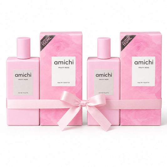 Set Parfumuri Amichi Fruity Rose – 2 x 150 ml
