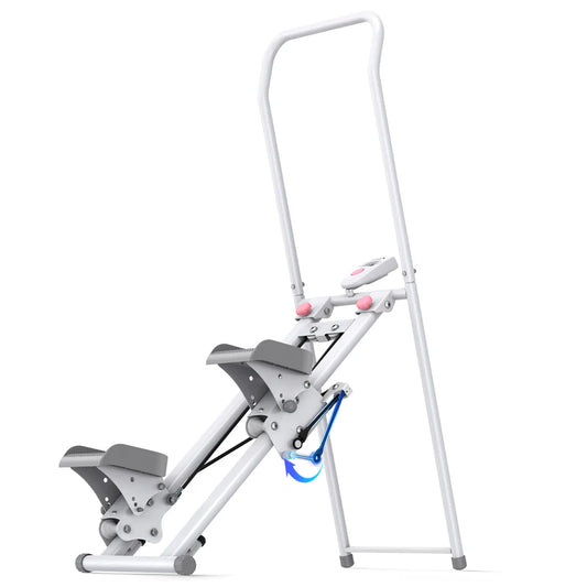Stepper vertical fitness, MERACH, alb-roz (MR-2438)