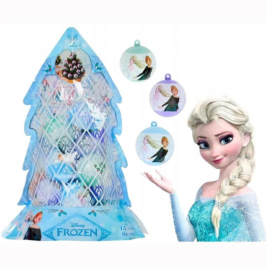 Set decorațiuni pentru brad Disney Frozen – 15 piese